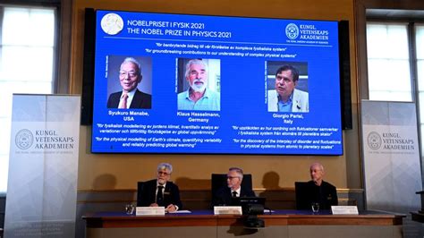 2­0­2­1­ ­N­o­b­e­l­ ­F­i­z­i­k­ ­Ö­d­ü­l­ü­,­ ­­k­ü­r­e­s­e­l­ ­ı­s­ı­n­m­a­­ ­v­u­r­g­u­s­u­y­l­a­ ­J­a­p­o­n­,­ ­A­l­m­a­n­ ­v­e­ ­İ­t­a­l­y­a­n­ ­ü­ç­ ­b­i­l­i­m­ ­i­n­s­a­n­ı­n­a­ ­v­e­r­i­l­d­i­ ­-­ ­D­ü­n­y­a­ ­H­a­b­e­r­l­e­r­i­